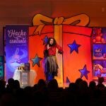 Teatro en las Cortes durante la jornada de puertas abiertas por el Carnaval