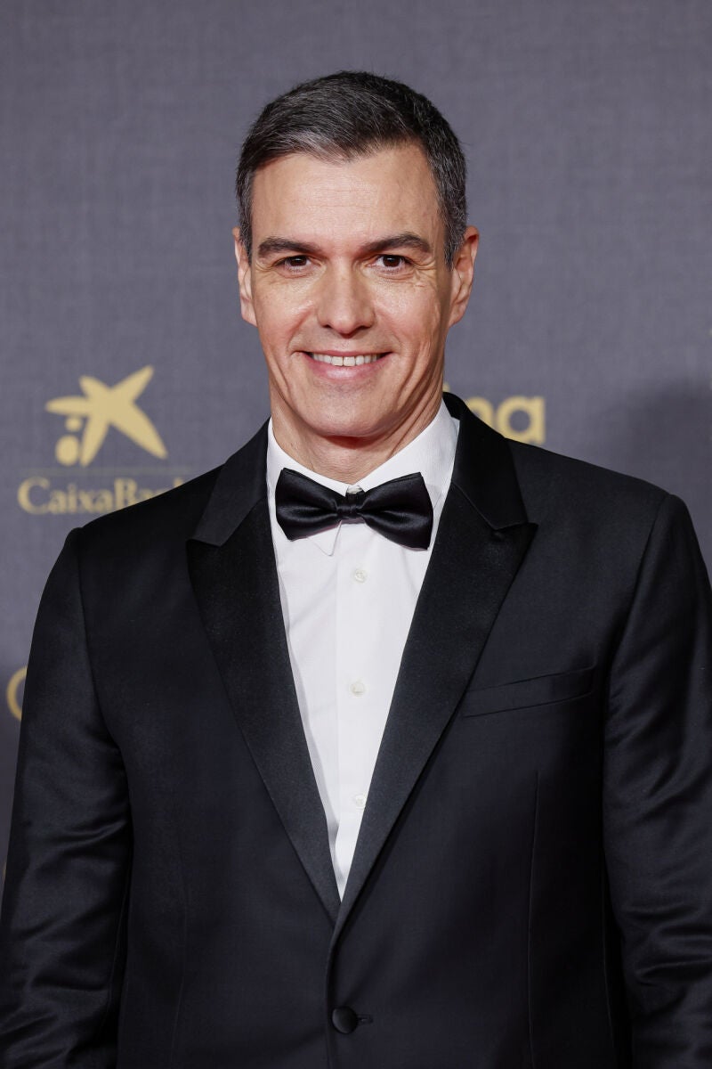 Pedro Sánchez en los Premios Goya 2024