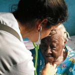 La religiosa española Valle Chías, que ejerce en Haití de embajadora de Manos Unidas