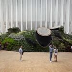 El mayor jardín vertical interior de Europa se encuentra en una ciudad española