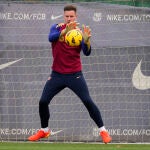 Entrenamiento del FC Barcelona