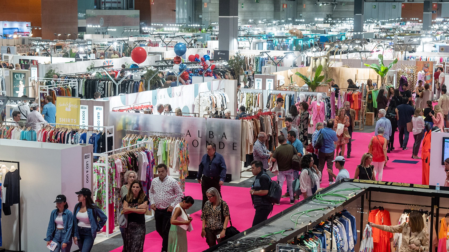 Panorámica de la feria Momad en Madrid