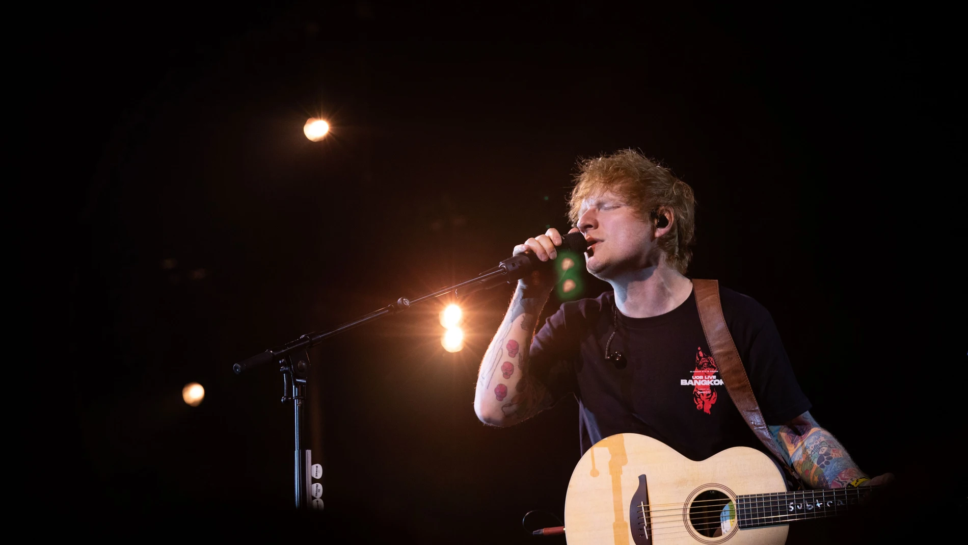 Official Concert Photos from Ed Sheeran Performance at UOB LIVE (Credit: Mark Surridge)