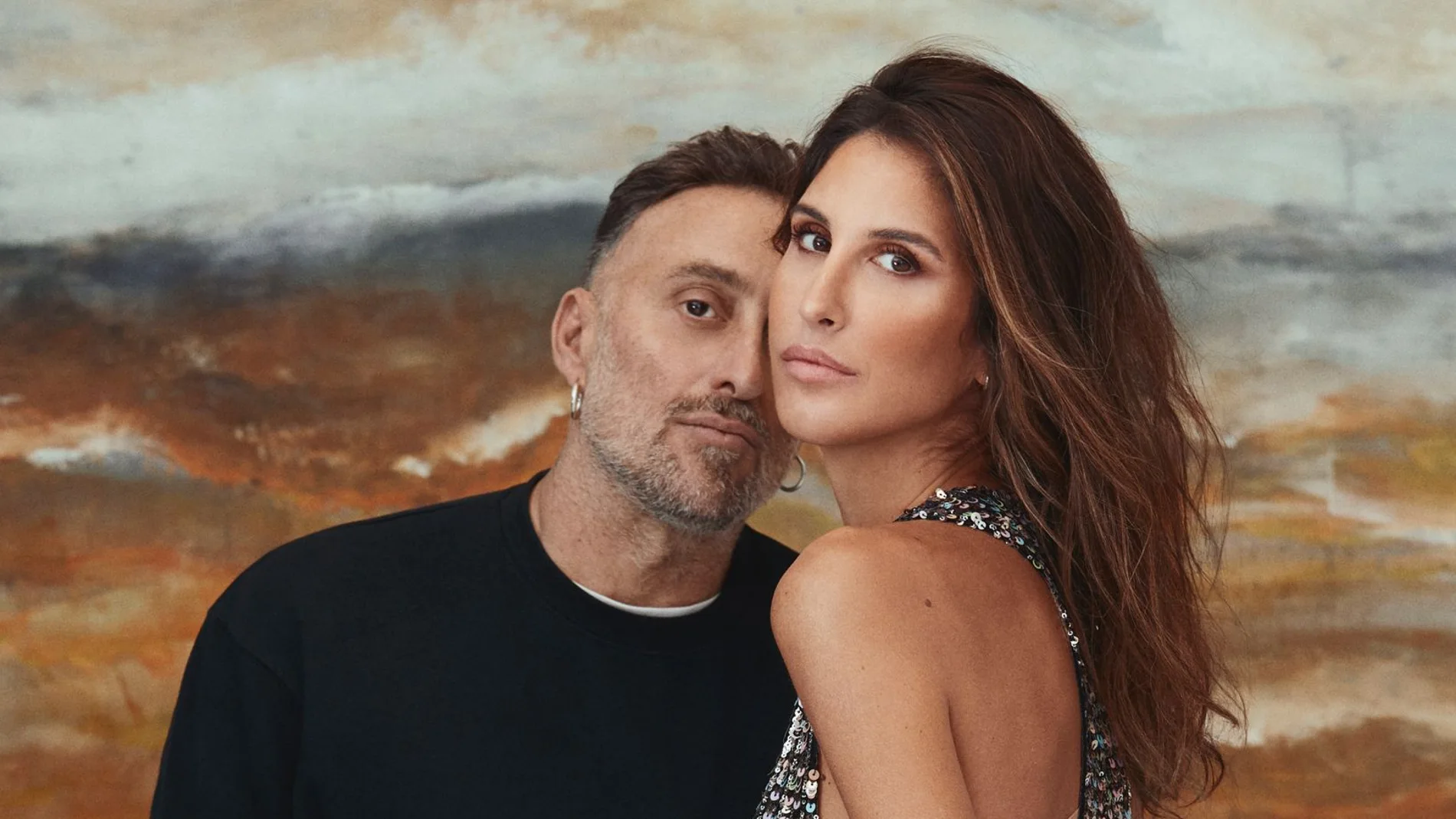 Inés Domecq y Roberto Diz.