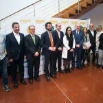 García-Gallardo y Veganzones en su visita al polígono de Villalonquéjar (Burgos)