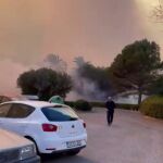 Nuevo incendio con tres focos en El Saler (Valencia)