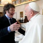 Pope Francis receives President of Argentina Javier Milei