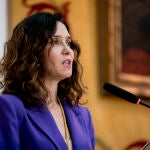 En la imagen, la presidenta madrileña, Isabel Díaz Ayuso 