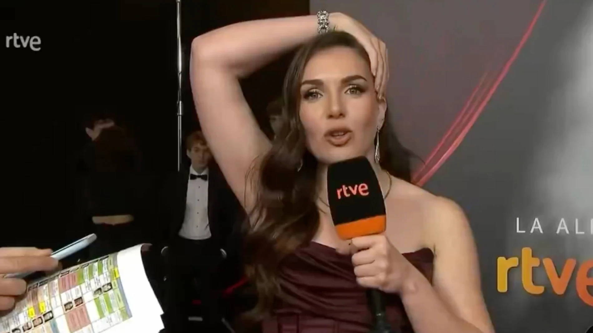Inés Hernand presenta los premios Goya 2024 en RTVE Play