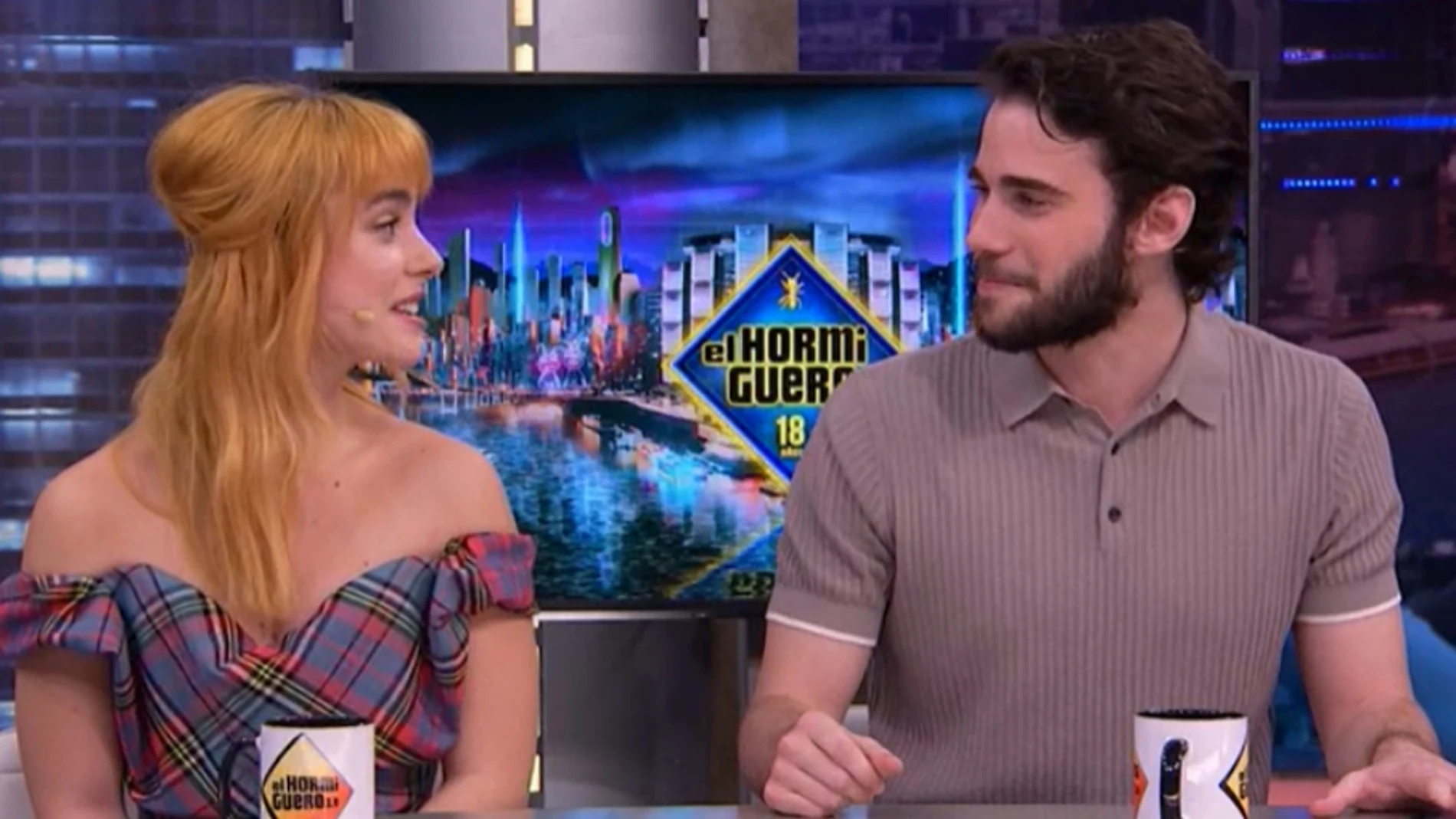 Clara Galle y Julián Peña 'El Hormiguero'