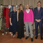 Begoña Gómez y Pedro Sánchez apoyando a la moda española.