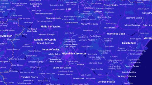 Cartografía del cotilleo o mapa de las biografías...