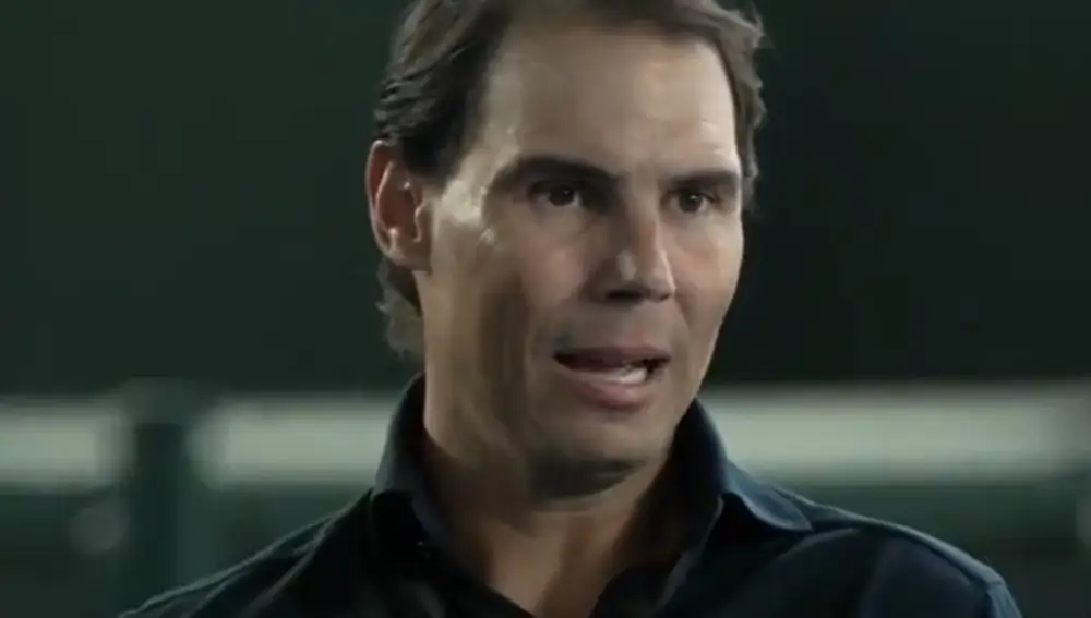 Rafa Nadal, durante su entrevista en laSexta