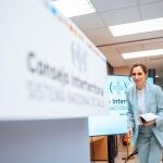 La ministra de Sanidad, Mónica García