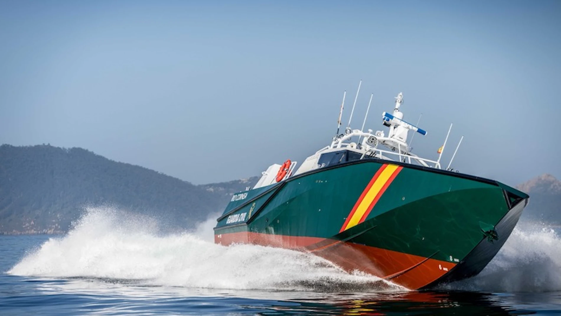 Imagen de una de las nuevas patrulleras de la Guardia Civil del astillero gallego Aister