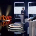 Imagen del debate de esta noche. 