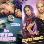 Cartel de 'Un nuevo amanecer' y 'Eva & Nicole'