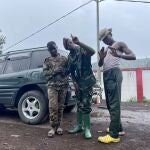 Niños soldado en República Democrática del Congo. 