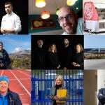 Los nueve premiados en esta edición del XXXV aniversario de Ical