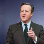 David Cameron Visits Warsaw, Poland