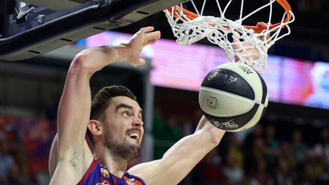 Satoransky, en uno de sus mates ante el Lenovo Tenerife