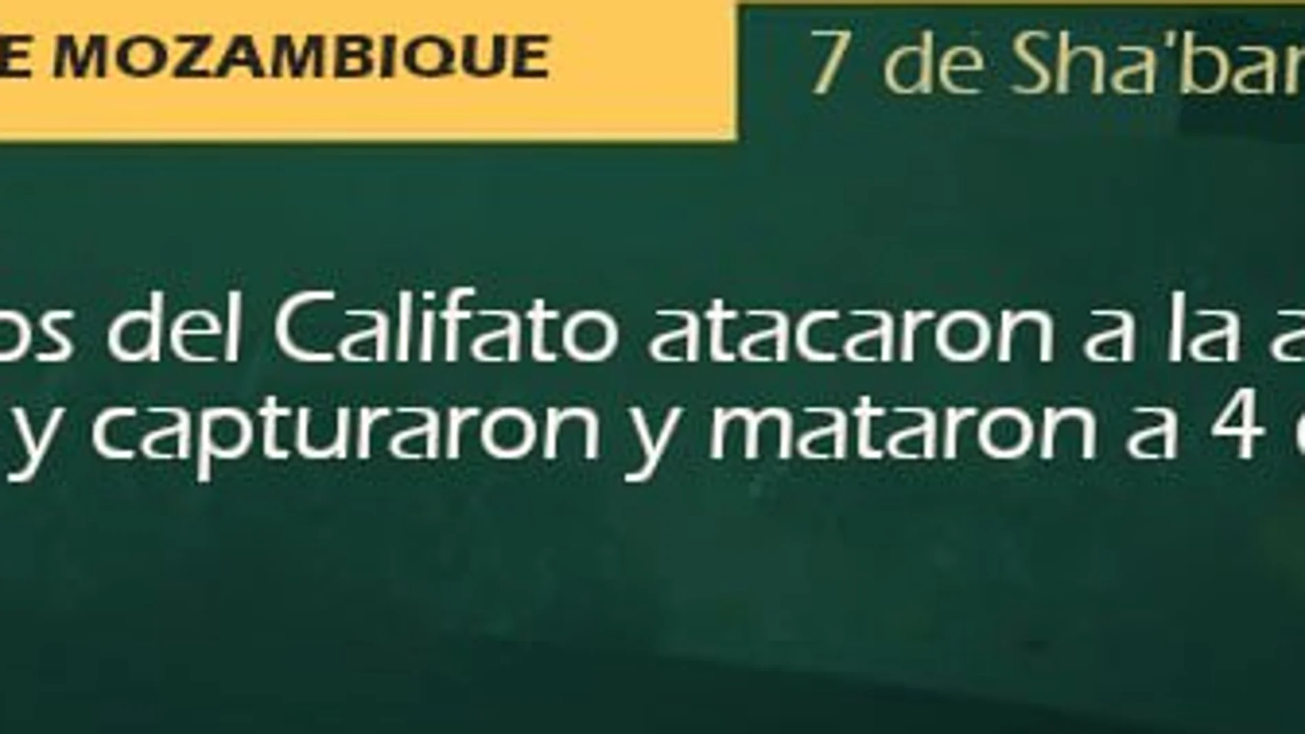 Mensaje de "La Voz de Al Andalus"