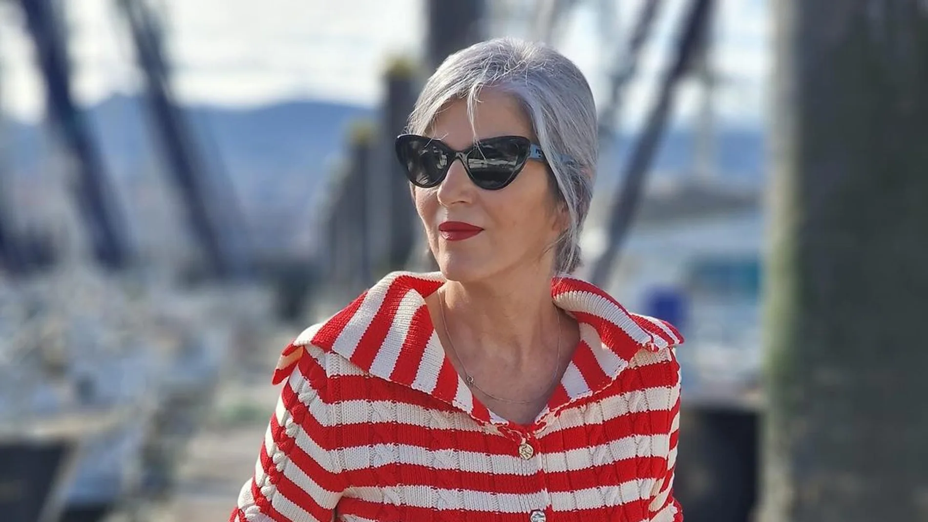 Carmen Gimeno con look de Zara.