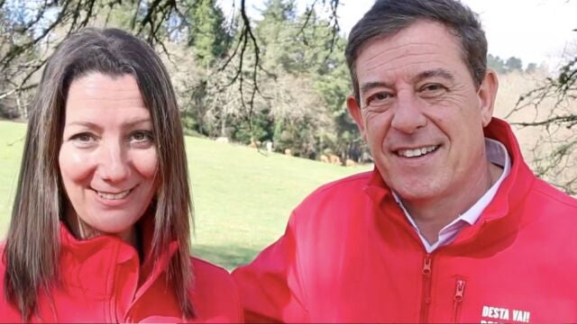La exalcaldesa de Lugo, Lara Méndez, y su mentor político, José Ramón Gómez Besteiro