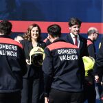 Catalá y Caballero entregan los cascos a los nuevos bomberos
