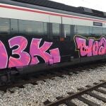 Renfe gastó más de 1,6 millones en la retirada de grafitis de trenes en Asturias durante 2023