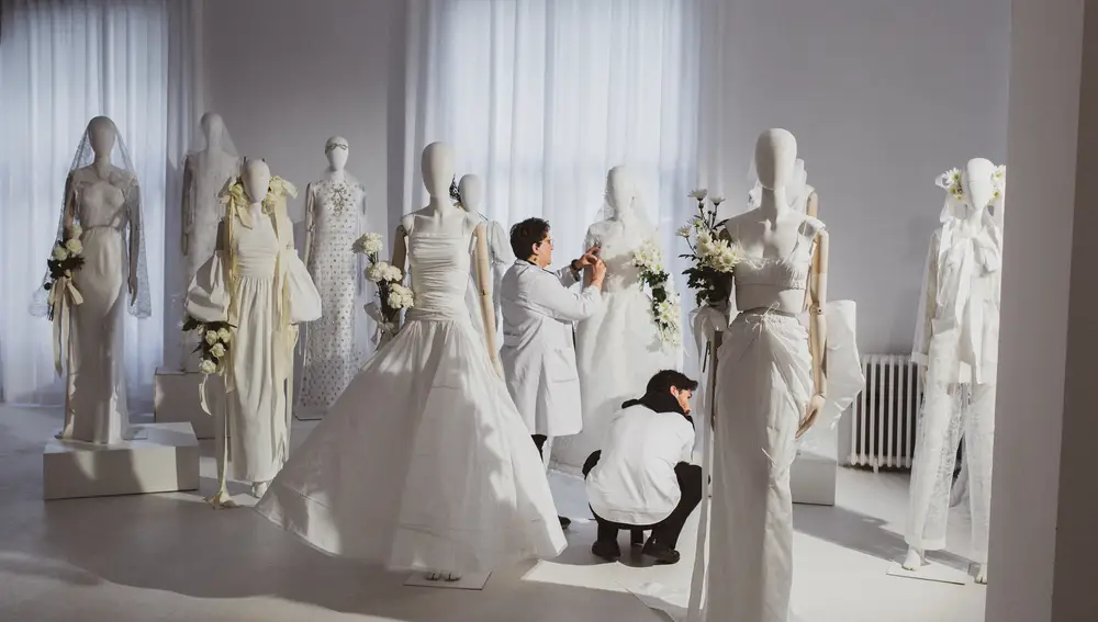 Colección cápsula nupcial de Juan Vidal.
