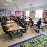 Aula de un colegio británico del Kin´g Group