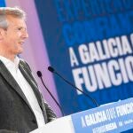 Rueda, hoy, en la Junta Directiva del PPdeG.