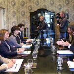 Ribera y Mazón avanzan en el traslado de agua desde Sagunto a Cataluña a partir de junio en el caso de que sea necesario