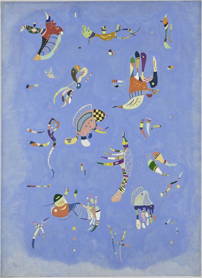 "Bleu de ciel", de Kandinsky (1940)