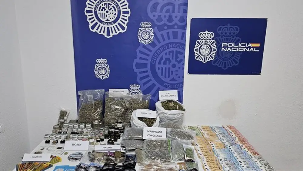 Sucesos.- Desmantelan en Arona (Tenerife) el primer laboratorio de España de producción de 'rosin'