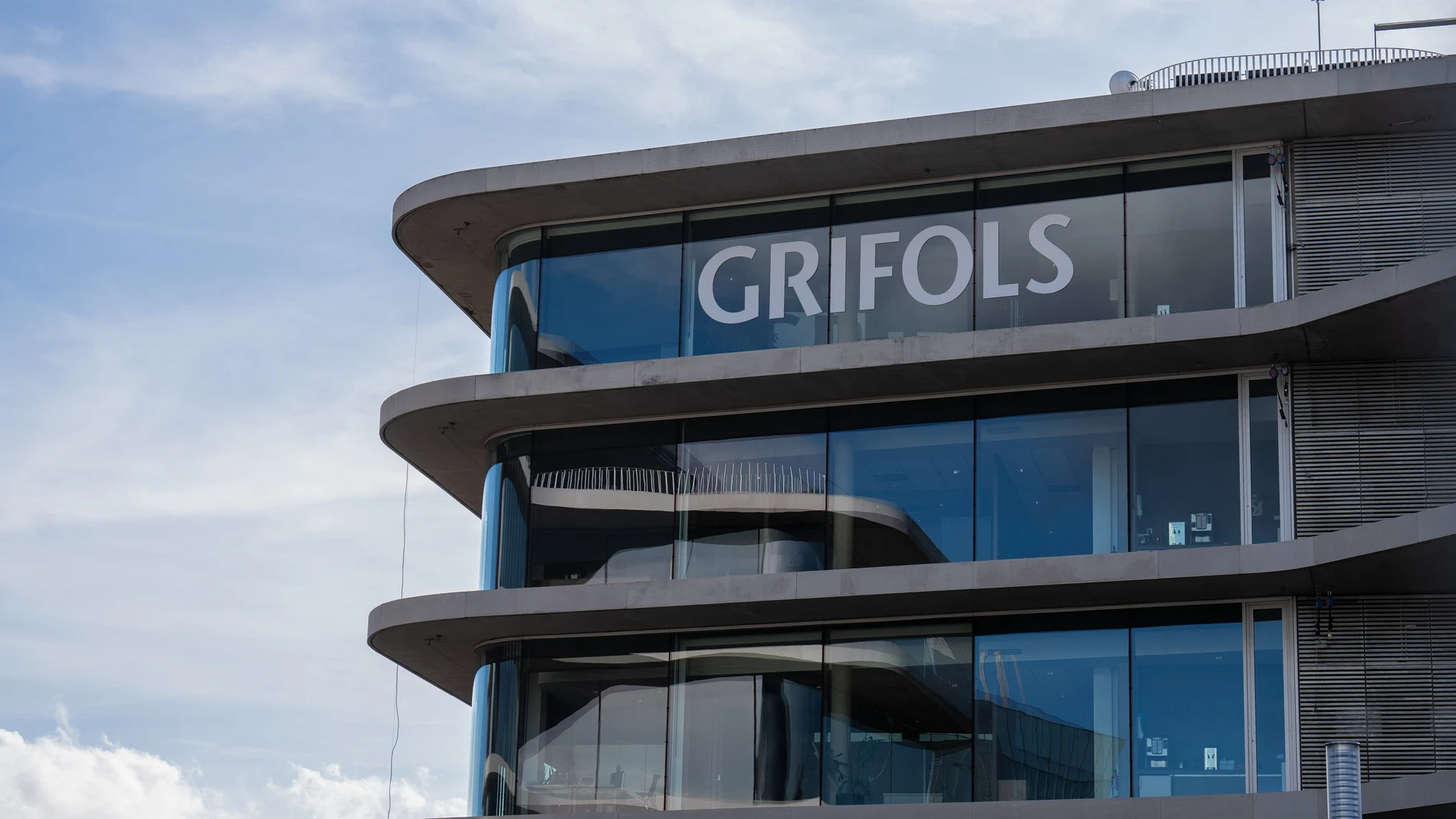 Sede de Grifols en Barcelona, a 9 de enero de 2023, en Barcelona, Catalunya (España).