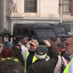 Los agricultores se concentran ante el Ministerio de Agricultura