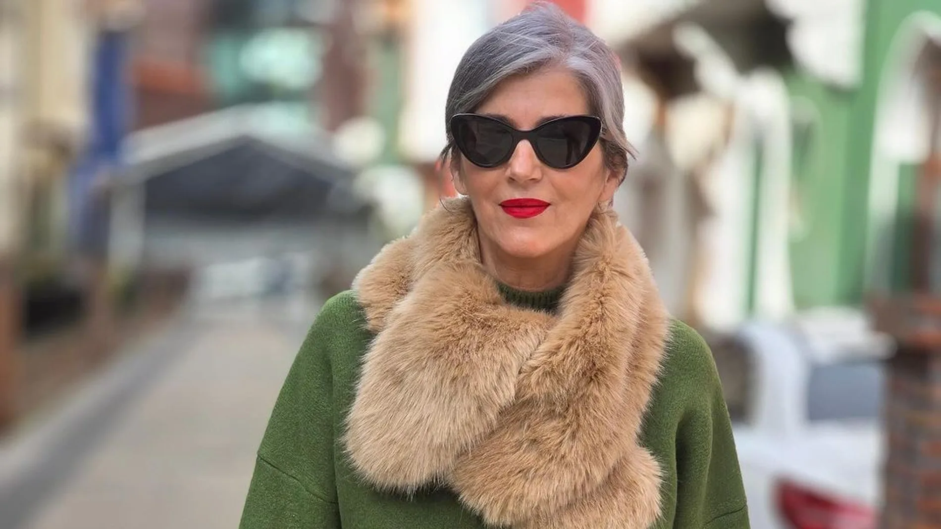 Carmen Gimeno con look de Zara.