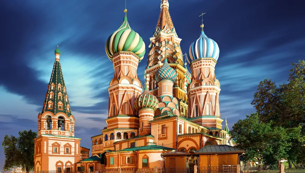 Catedral de San Basilio es el símbolo de Moscú y de toda Rusia