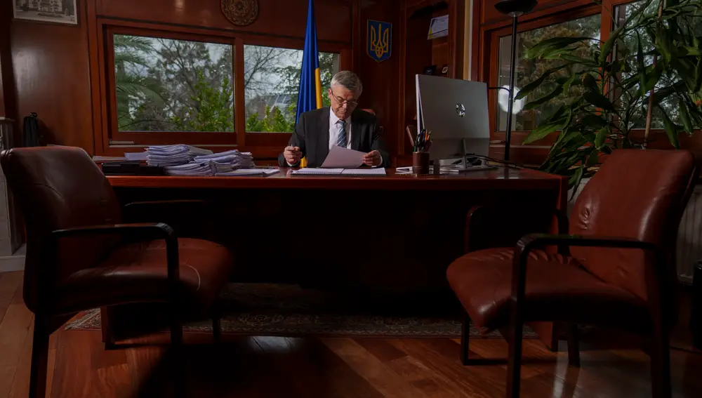 El embajador de Ucrania en España, Serhii Pohoreltsev. David Jar