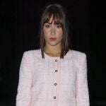 Aitana en el desfile de Emporio Armani.