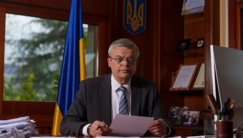 El embajador de Ucrania en España, Serhii Pohoreltsev. David Jar