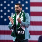 Nayib Bukele, el presidente de El Salvador, participa en la CPAC el viernes en Washington
