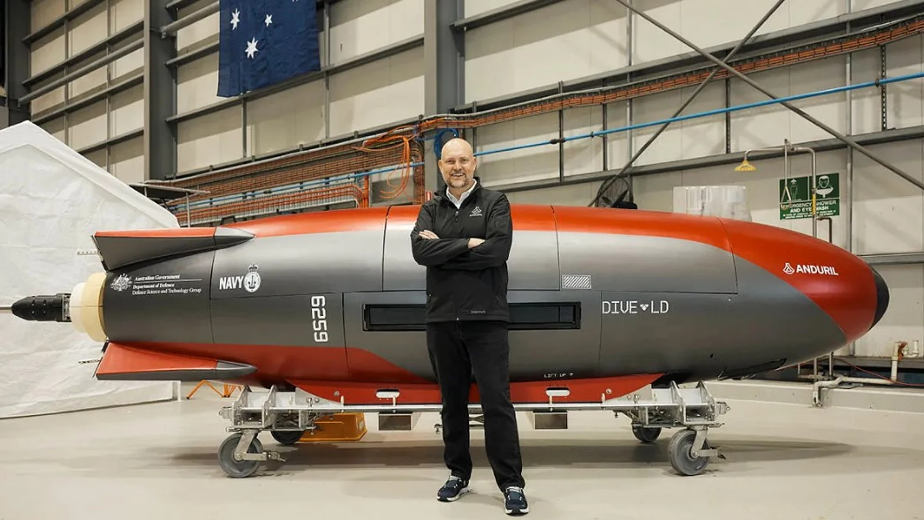 Uno de los drones submarinos con los que trabaja la Royal Australian Navy