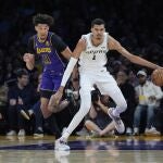 Víctor Wembanyama, en el partido entre Spurs y Lakers