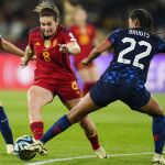 Mariona, en el partido contra Países Bajos
