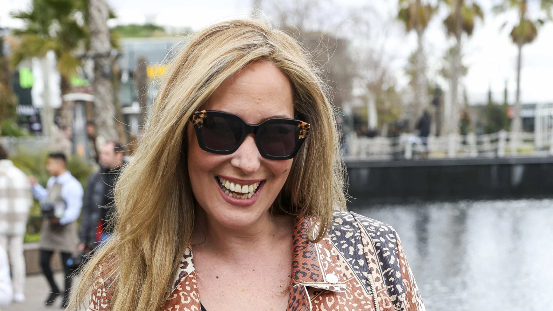 Rosario Mohedano en el desfile de Bakkus, la firma de Gloria Camila