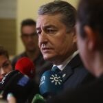 El consejero de la Presidencia, Antonio Sanz