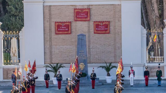 Los tapices, como se vieron el pasado día 20 en Zaragoza